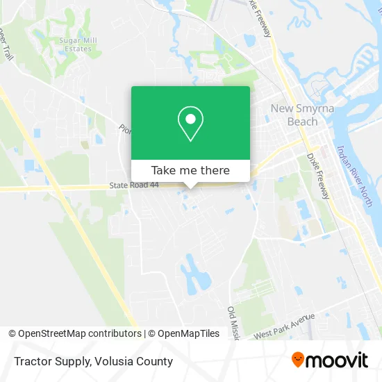 Tractor Supply map