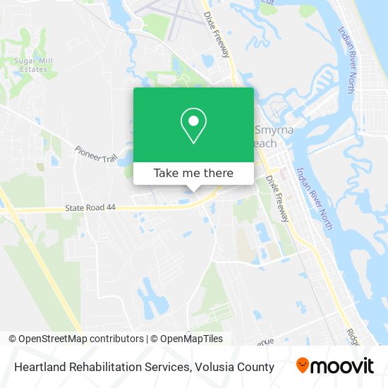 Mapa de Heartland Rehabilitation Services