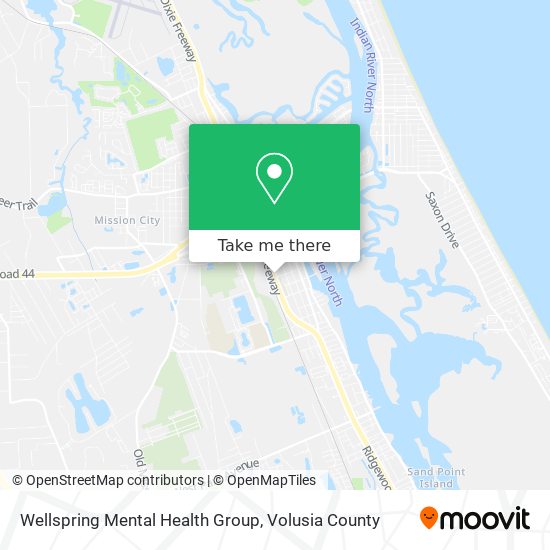 Wellspring Mental Health Group map
