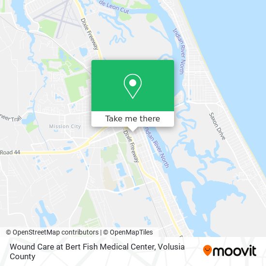 Wound Care at Bert Fish Medical Center map
