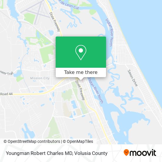 Youngman Robert Charles MD map