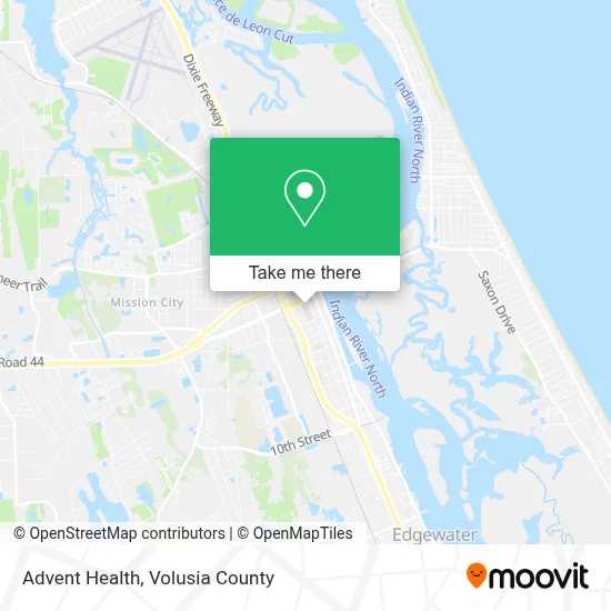Advent Health map