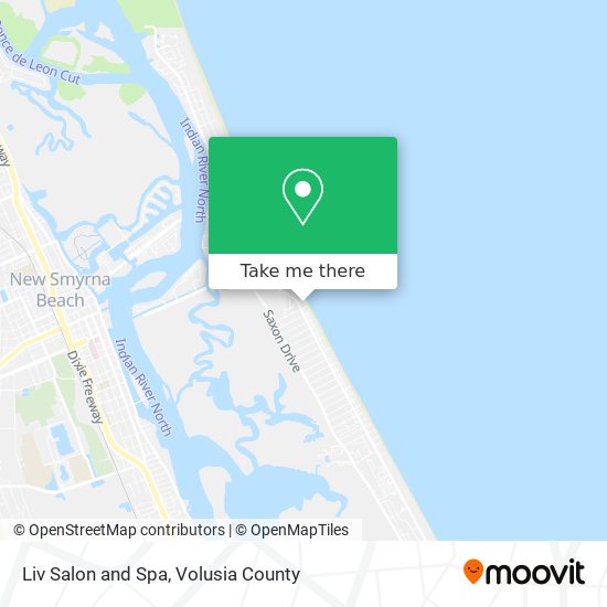 Mapa de Liv Salon and Spa