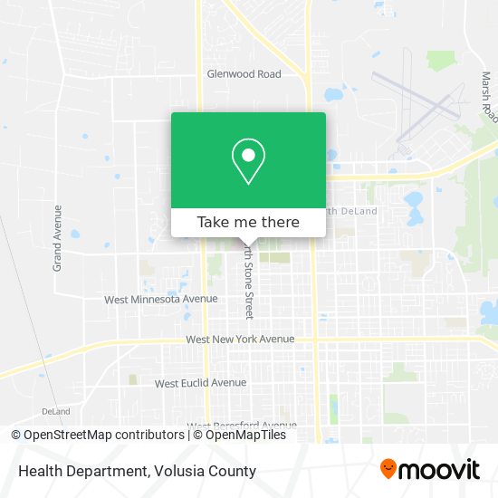 Health Department map