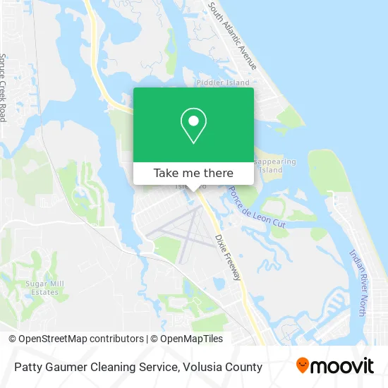 Patty Gaumer Cleaning Service map