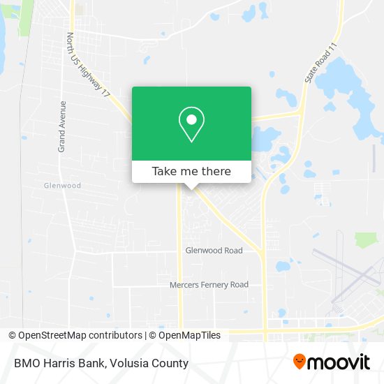 BMO Harris Bank map