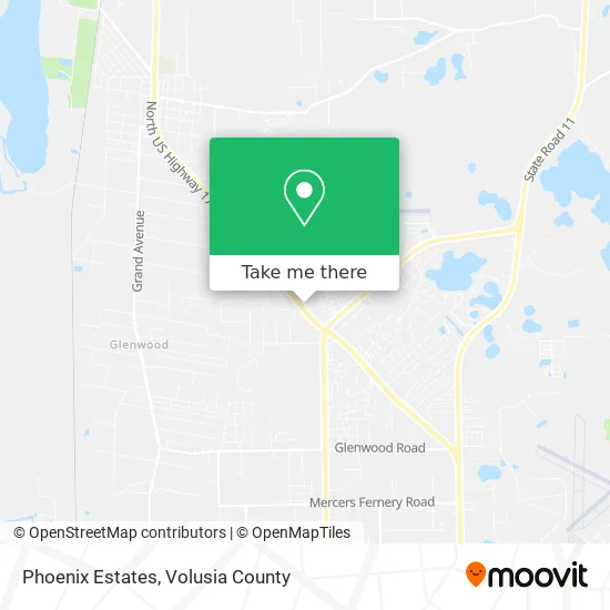 Phoenix Estates map