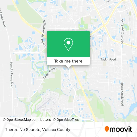 There's No Secrets map