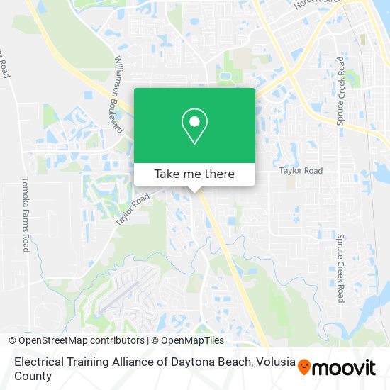 Mapa de Electrical Training Alliance of Daytona Beach