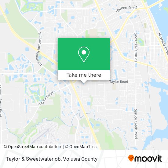Taylor & Sweetwater ob map
