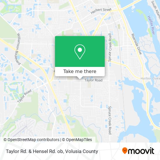 Taylor Rd. & Hensel Rd. ob map