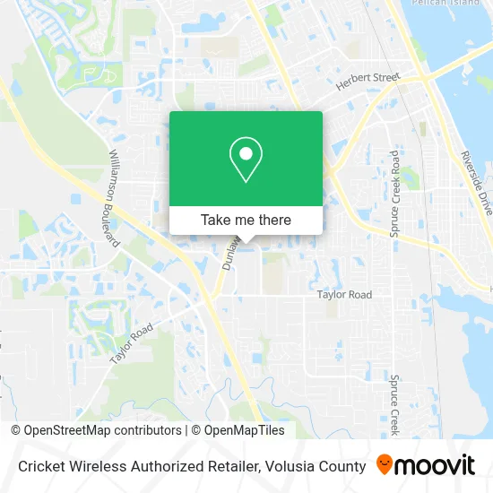 Cricket Wireless Authorized Retailer map