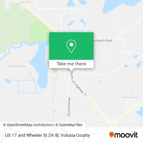 Mapa de US 17 and Wheeler St 24 IB