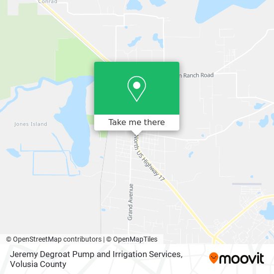 Jeremy Degroat Pump and Irrigation Services map