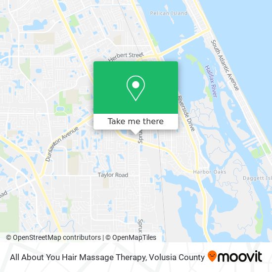 Mapa de All About You Hair Massage Therapy