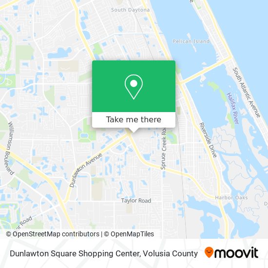 Mapa de Dunlawton Square Shopping Center