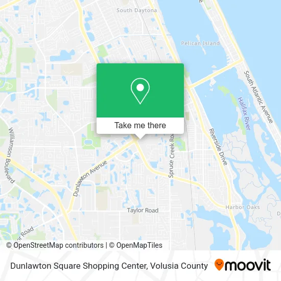 Dunlawton Square Shopping Center map