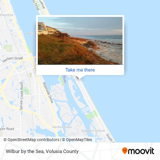 Wilbur by the Sea map