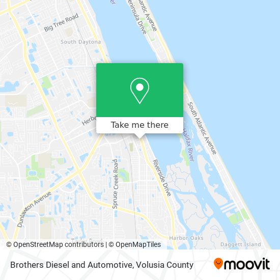 Brothers Diesel and Automotive map