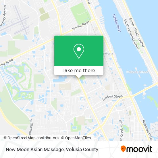 New Moon Asian Massage map