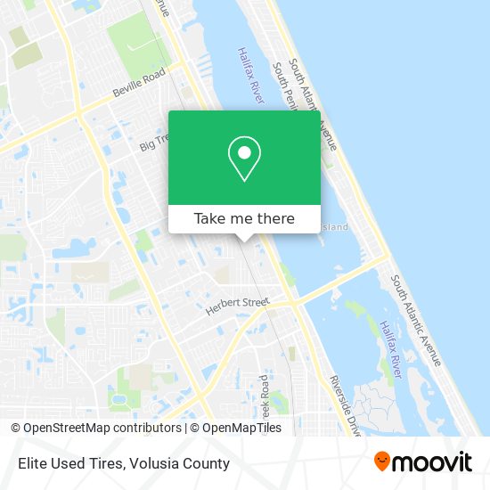 Mapa de Elite Used Tires