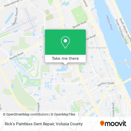 Mapa de Rick's Paintless Dent Repair