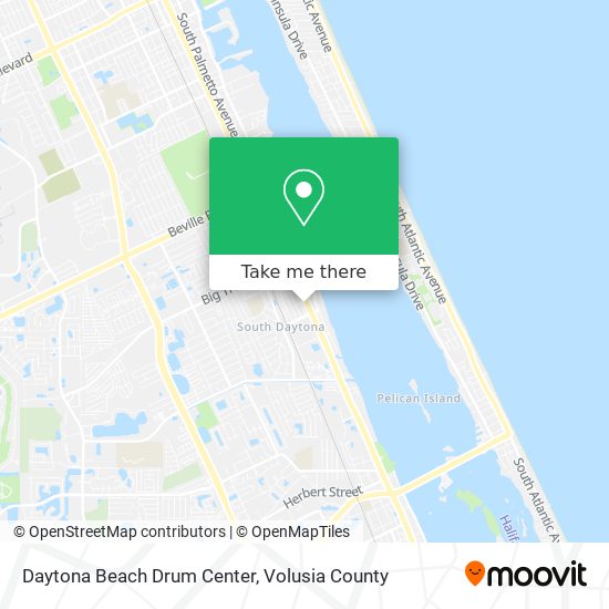 Mapa de Daytona Beach Drum Center