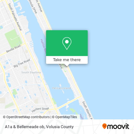 Mapa de A1a & Bellemeade ob