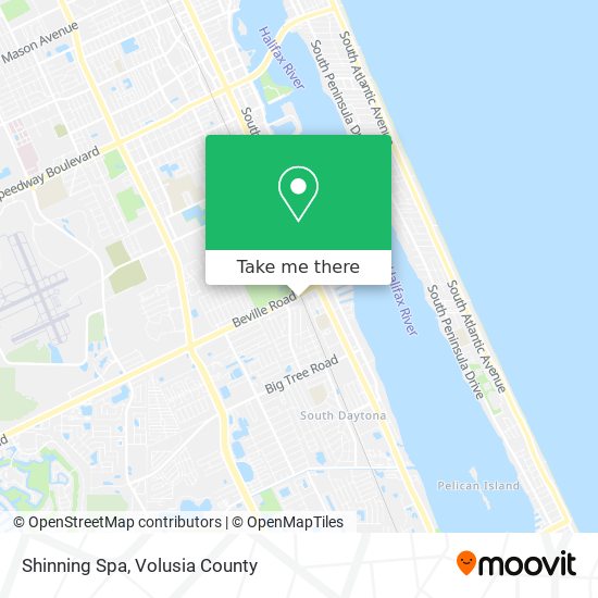 Shinning Spa map
