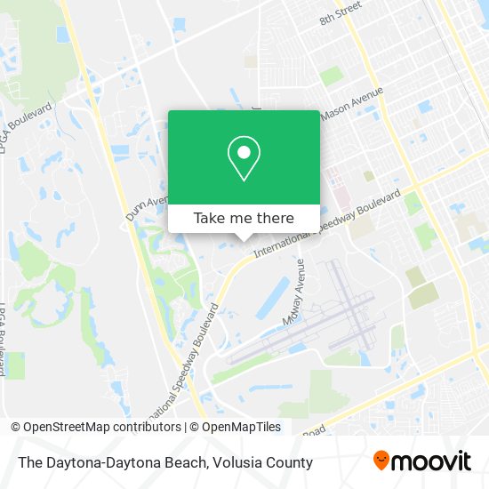 Mapa de The Daytona-Daytona Beach