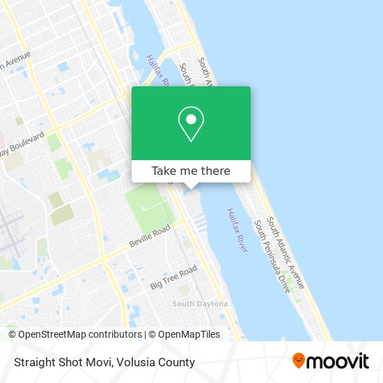 Straight Shot Movi map