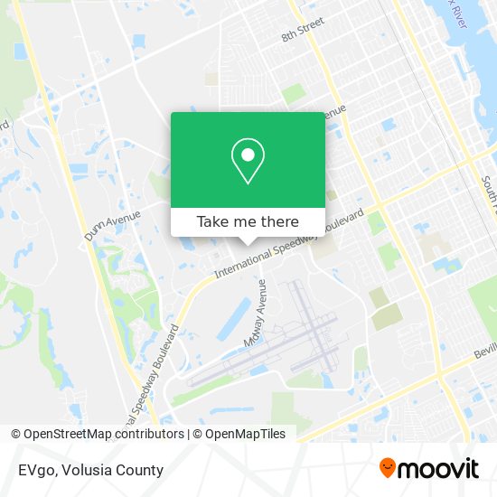 Mapa de EVgo