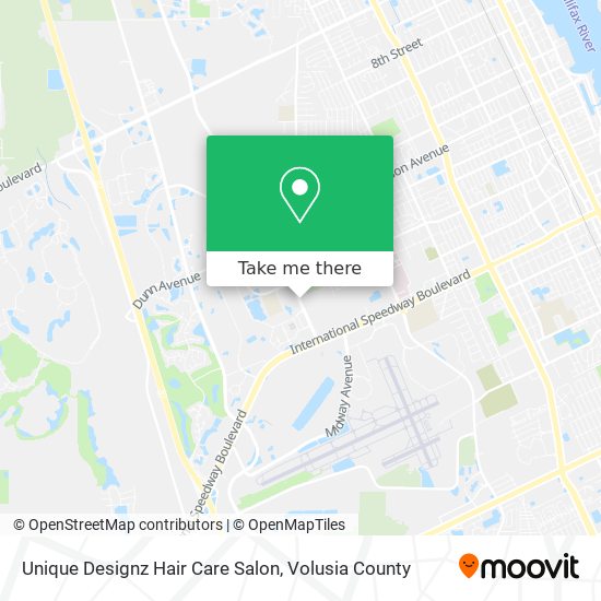 Mapa de Unique Designz Hair Care Salon