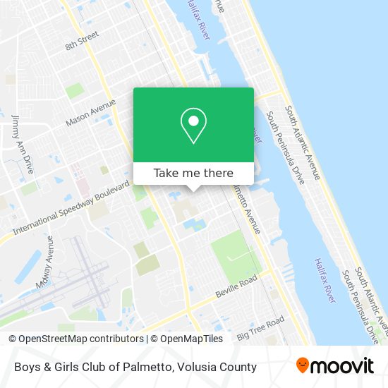 Mapa de Boys & Girls Club of Palmetto