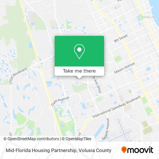 Mid-Florida Housing Partnership map