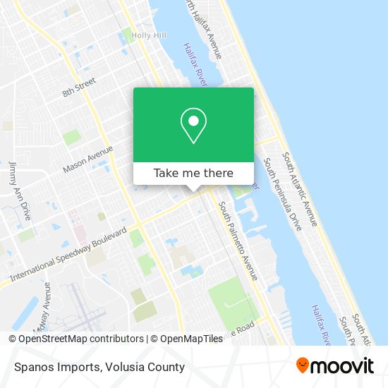 Mapa de Spanos Imports