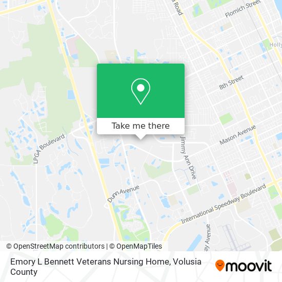 Mapa de Emory L Bennett Veterans Nursing Home