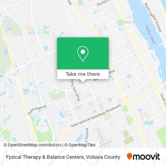 Mapa de Fyzical Therapy & Balance Centers