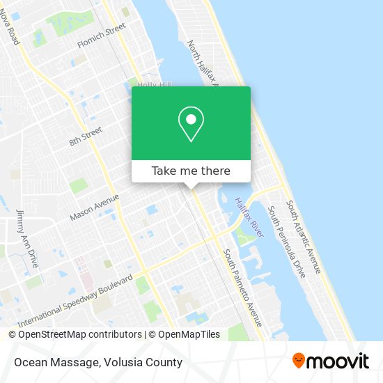Ocean Massage map