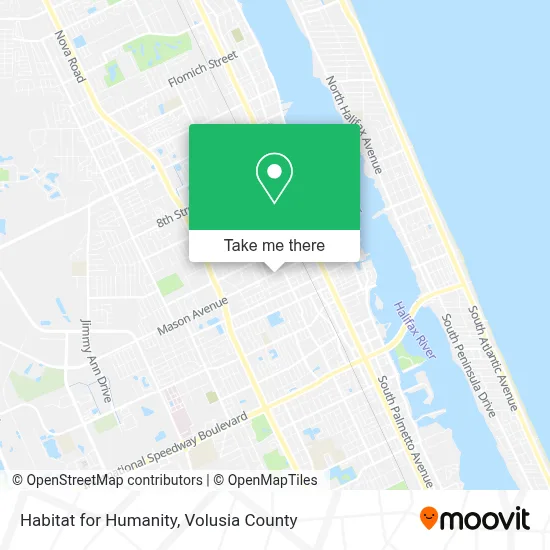 Habitat for Humanity map
