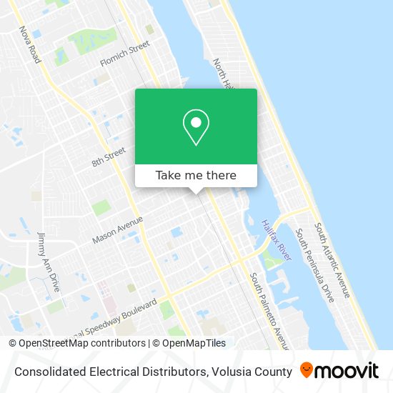 Consolidated Electrical Distributors map
