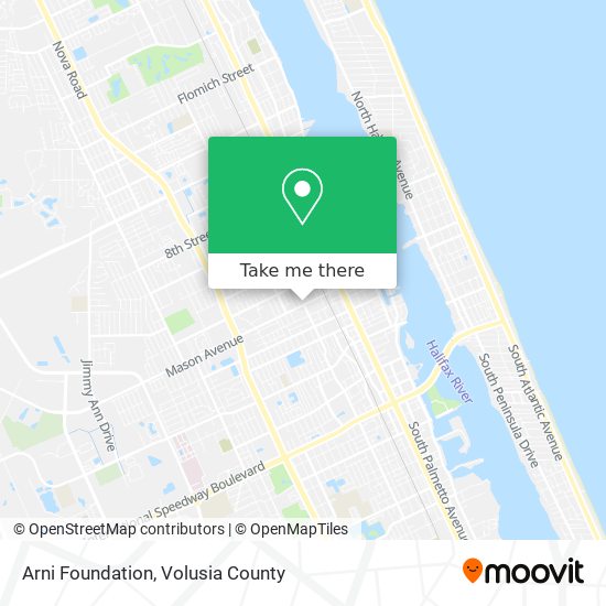 Mapa de Arni Foundation