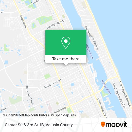 Center St. & 3rd St. IB map