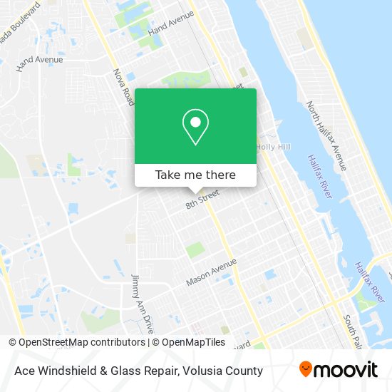 Mapa de Ace Windshield & Glass Repair