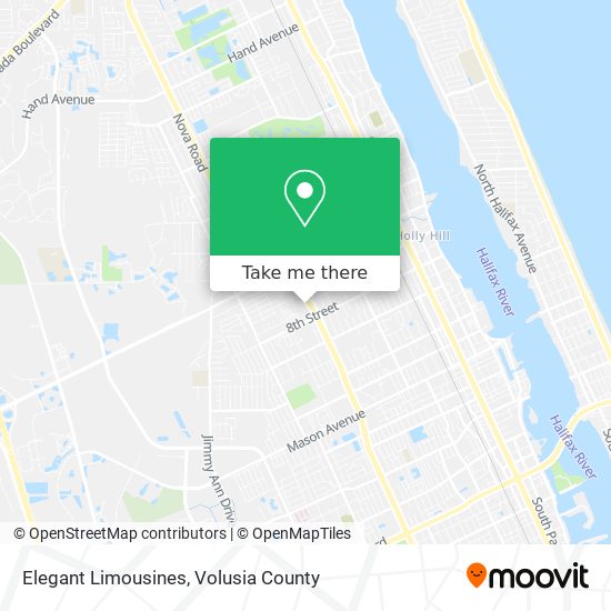 Elegant Limousines map