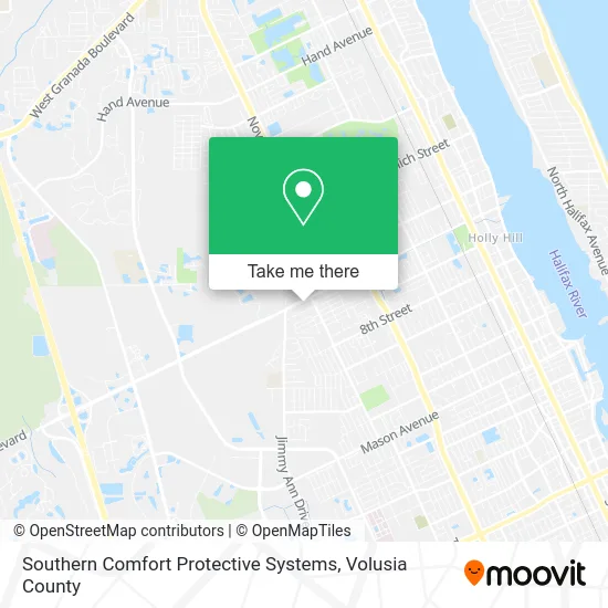 Southern Comfort Protective Systems map
