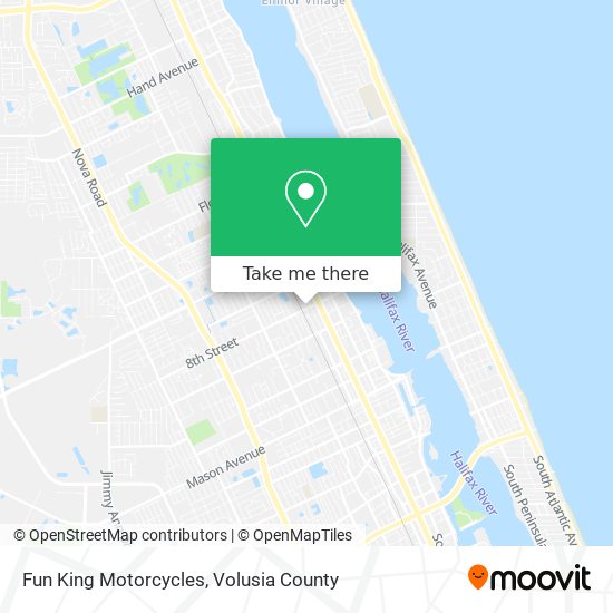 Mapa de Fun King Motorcycles