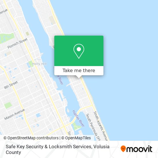 Safe Key Security & Locksmith Services map