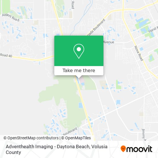 Mapa de Adventhealth Imaging - Daytona Beach