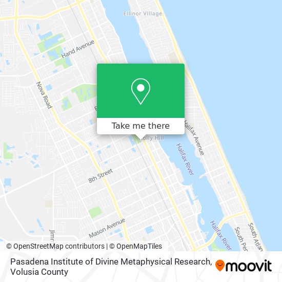Pasadena Institute of Divine Metaphysical Research map